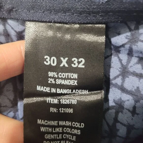 NEW English Laundry Men's 30X32 5-Pocket Navy Pants Straight Fit Stretch - Picture 7 of 8